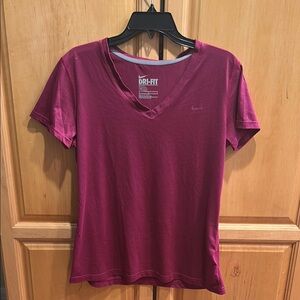 Nike Women's Dri-FIT Maroon Top